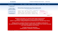 Desktop Screenshot of biuro-malinowska.pl